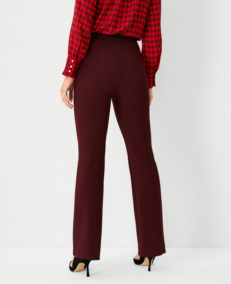 Checkmate - High Waisted Trousers for Women