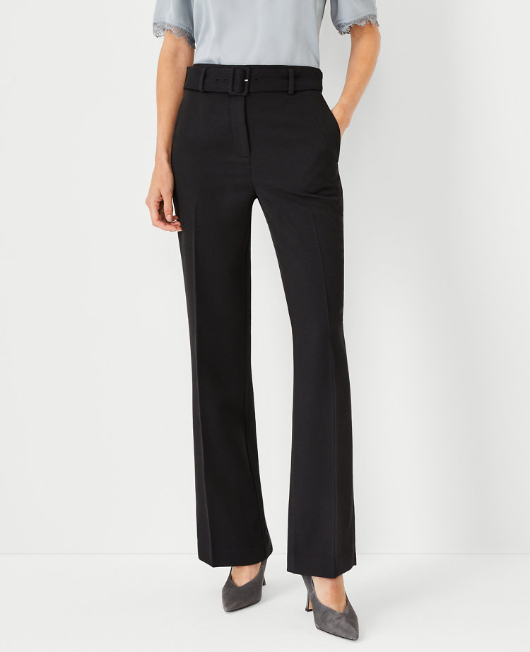 Bootcut high waisted trousers best sale