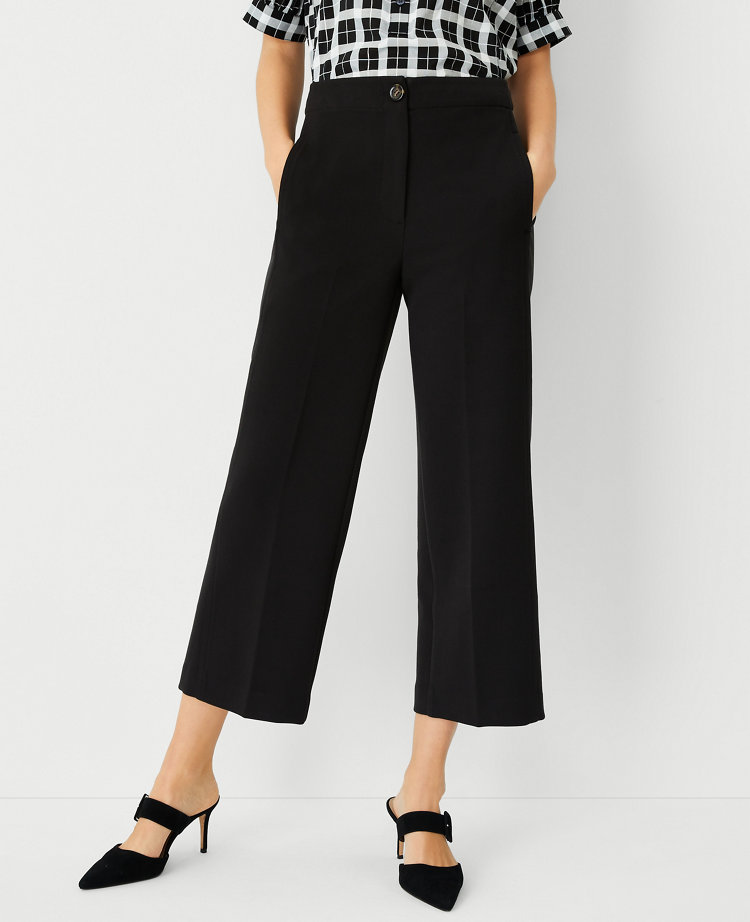 Black 2025 cropped pants