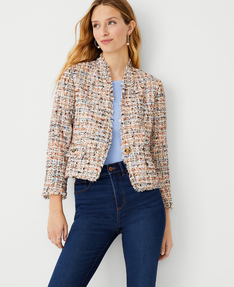 Toni Tweed Jacket Pink