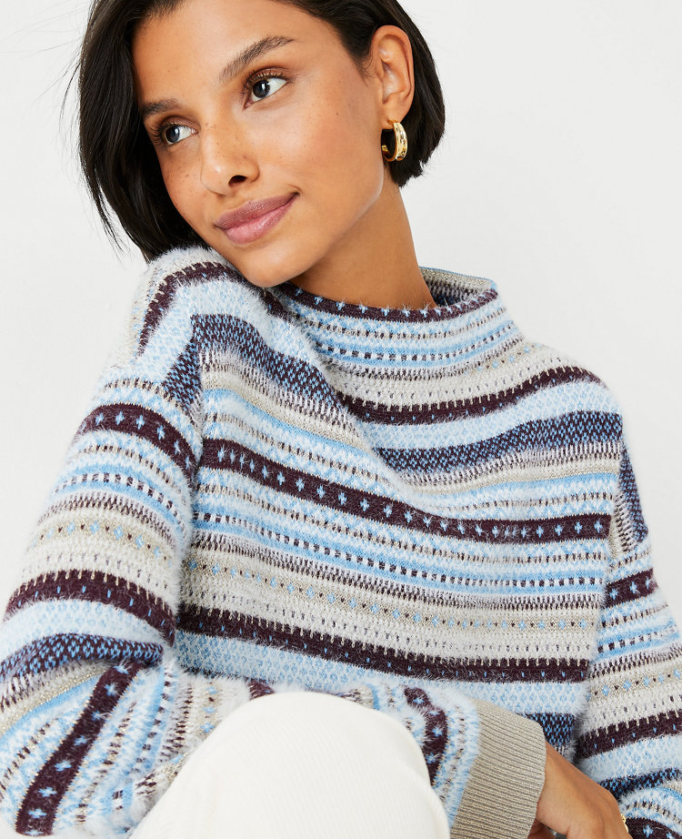 Ann taylor clearance fair isle sweater