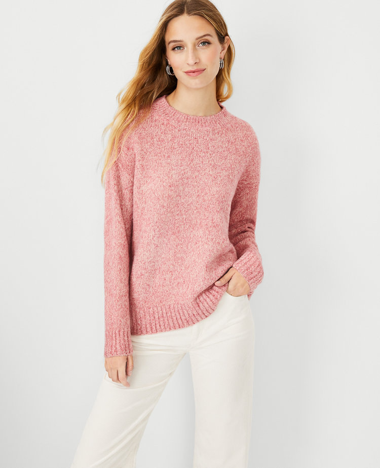 Marled Crew Neck Sweater