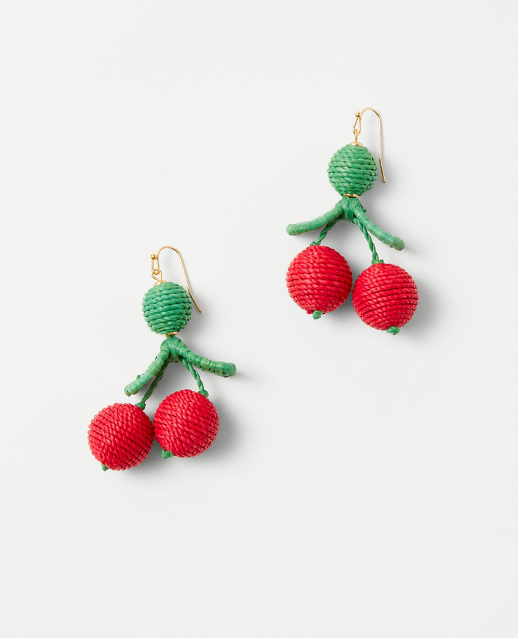 Cherry Wrapped Earrings