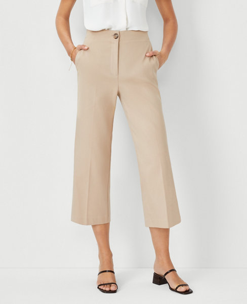 The Kate Wide Leg Crop Pant