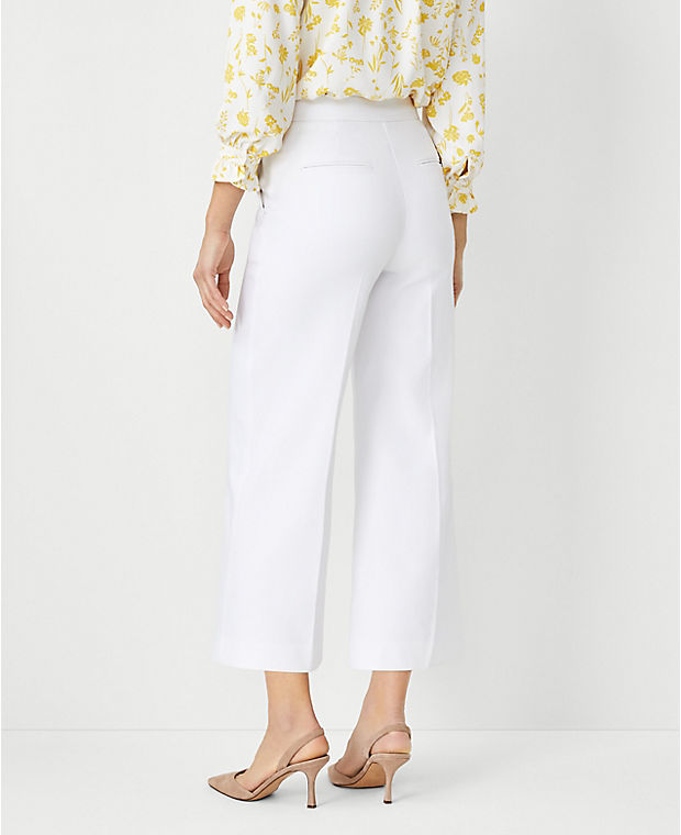 The Kate Wide Leg Crop Pant