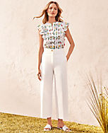 The Kate Wide Leg Crop Pant carousel Product Image 4