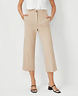 The Petite Kate Wide Leg Crop Pant carousel Product Image 1