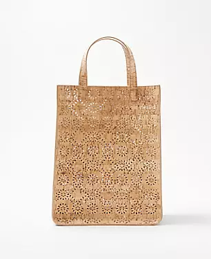 Cork Laser Cut Tote carousel Product Image 1