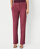 The Sophia Straight Pant in Cross Weave carousel Product Image 3