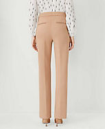 The Petite Pintucked Trouser Pant in Double Knit carousel Product Image 2