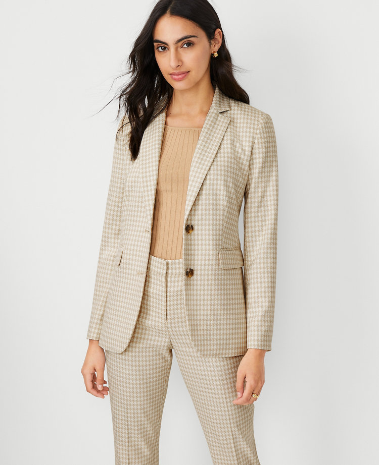 The Greenwich Blazer in Houndstooth