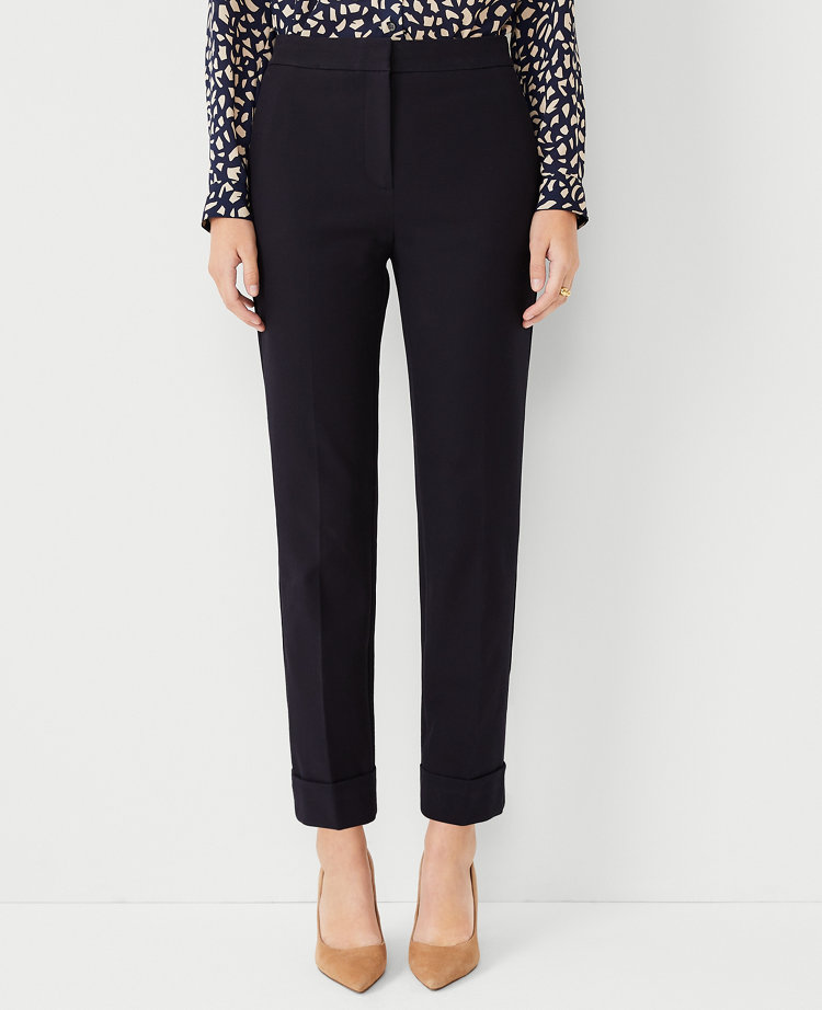 The High Waist Ankle Pant - Curvy Fit