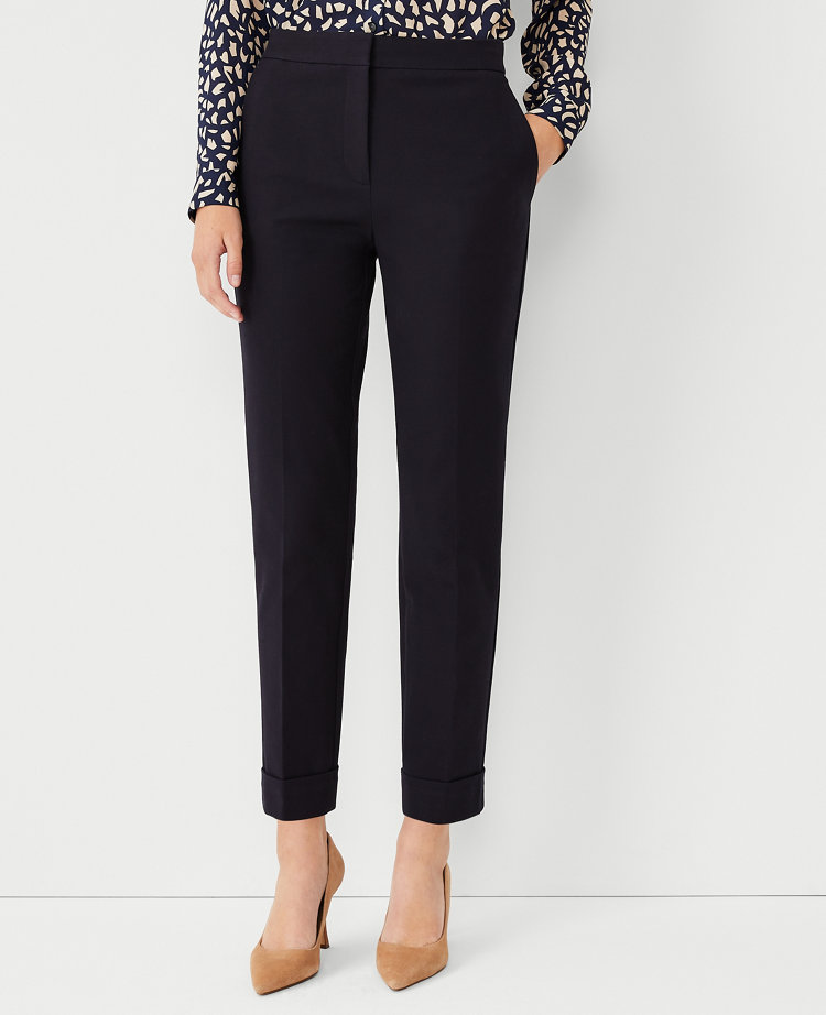 The Straight Pant in Lightweight Weave