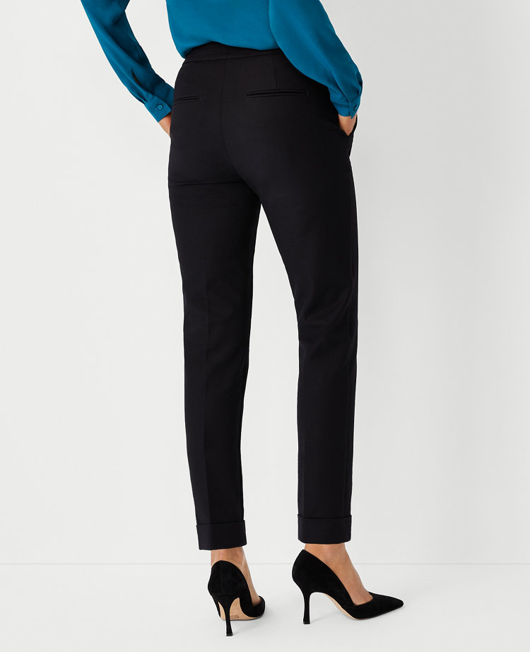 The Petite High Rise Eva Ankle Pant