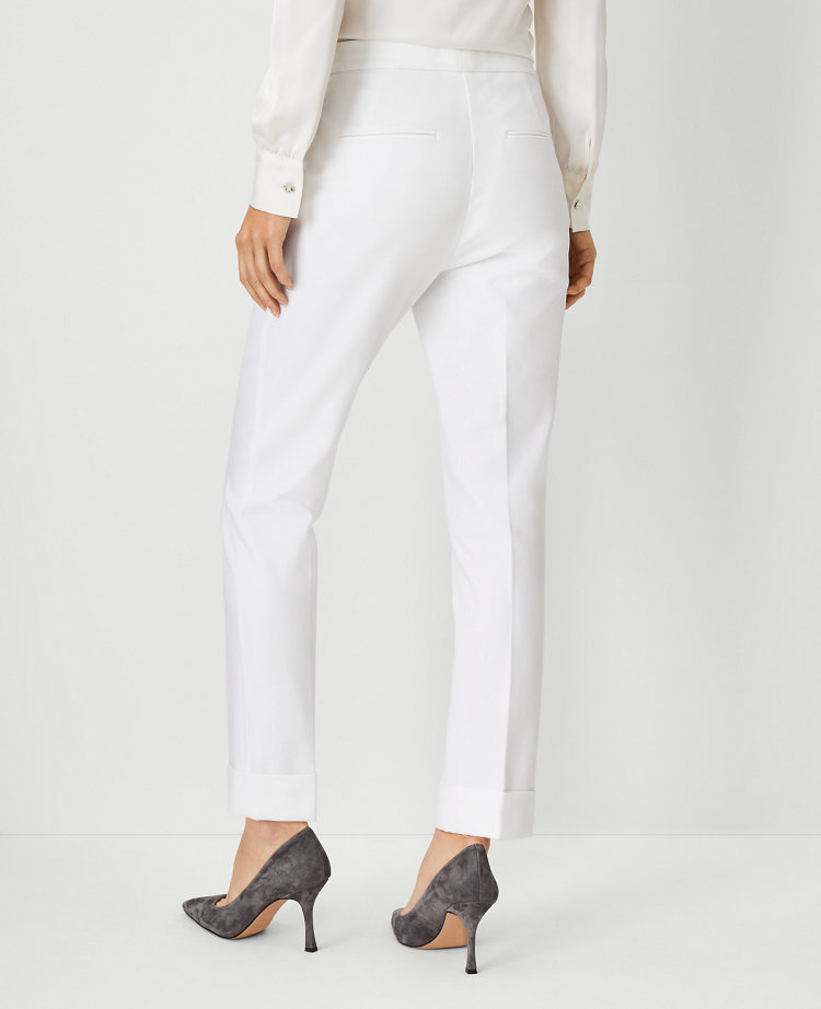 Winter white dress outlet pants for ladies