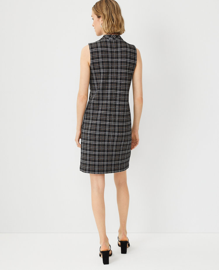 Warehouse shop tartan dress