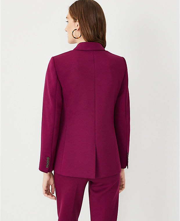 The Tall Notched Two Button Blazer in Double Knit