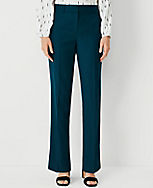 The Sophia Straight Pant in Airy Wool Blend - Curvy Fit carousel Product Image 1