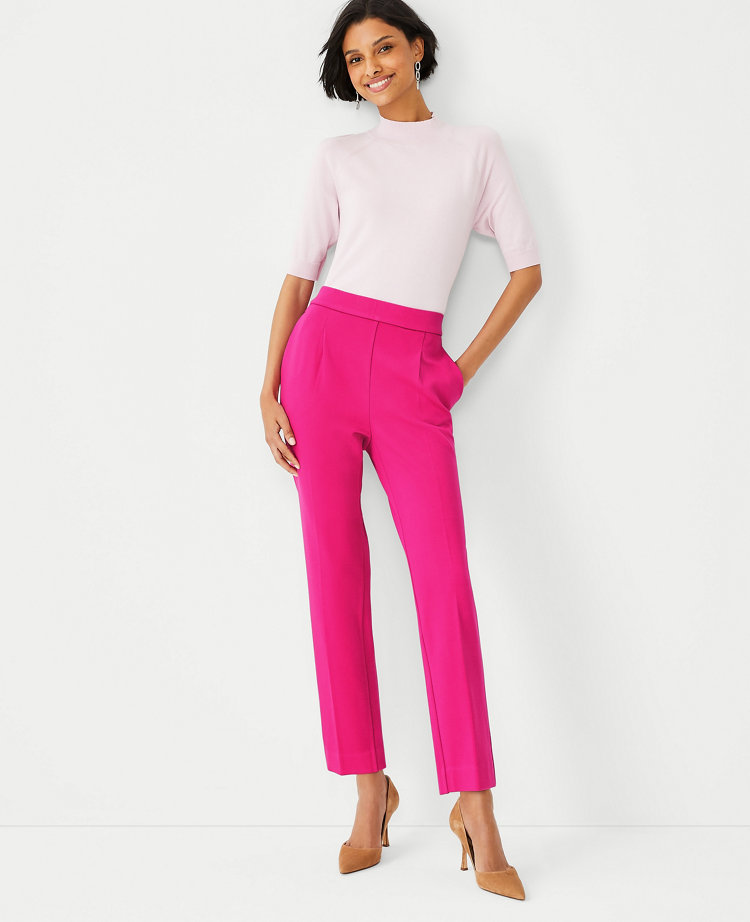 pink trousers petite