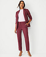 The Tall Eva Ankle Pant in Cross Weave carousel Product Image 1