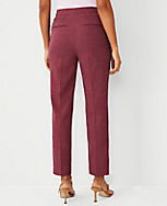 The Eva Ankle Pant in Cross Weave - Curvy Fit carousel Product Image 2