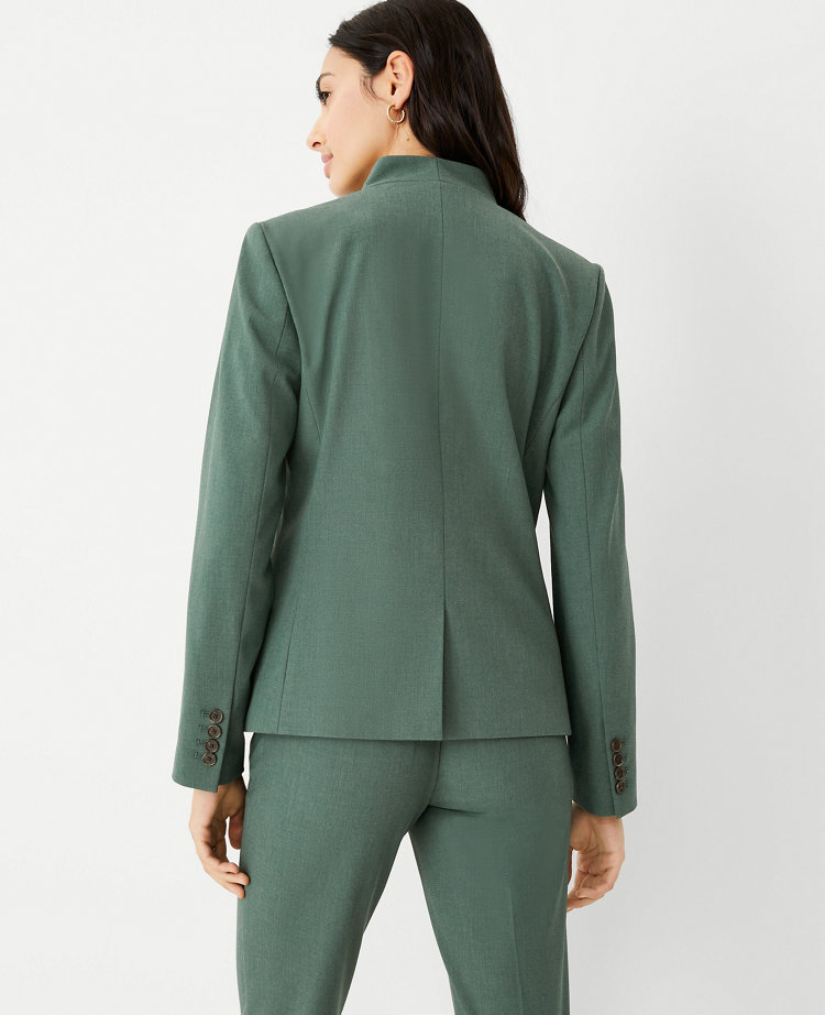 The Petite Cutaway Blazer in Bi-Stretch