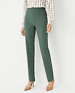 The Petite Side Zip Sophia Straight Pant in Bi-Stretch carousel Product Image 1