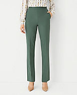 The Petite Side Zip Sophia Straight Pant in Bi-Stretch - Curvy Fit carousel Product Image 1