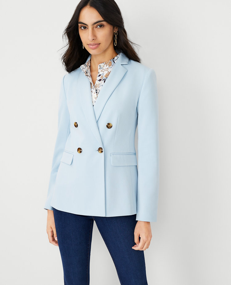 The Petite Tailored Double Breasted Blazer