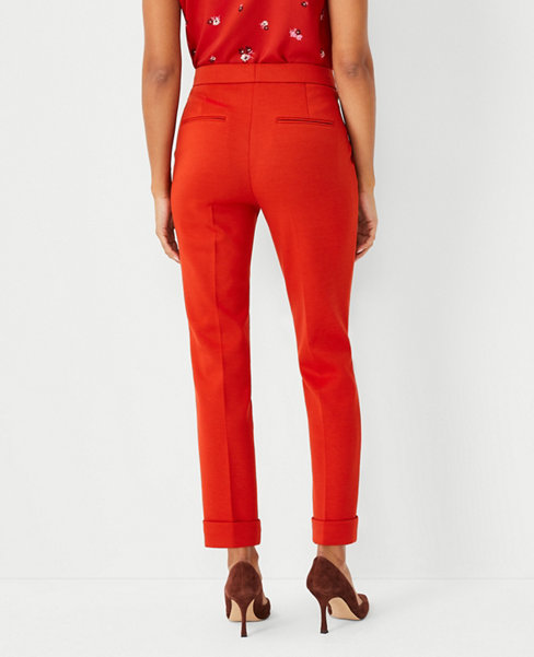 The Petite High Waist Everyday Ankle Pant in Double Knit - Curvy Fit