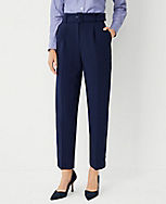 The Petite Belted Taper Pant carousel Product Image 1