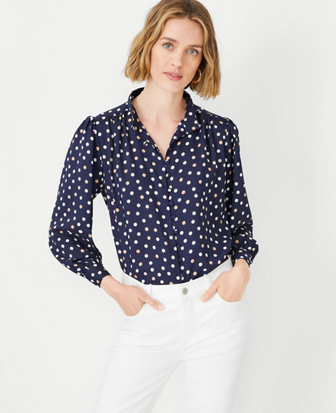 New Collection blouse Navy Blue/White XL discount 75% WOMEN FASHION Shirts & T-shirts Blouse Sailor 