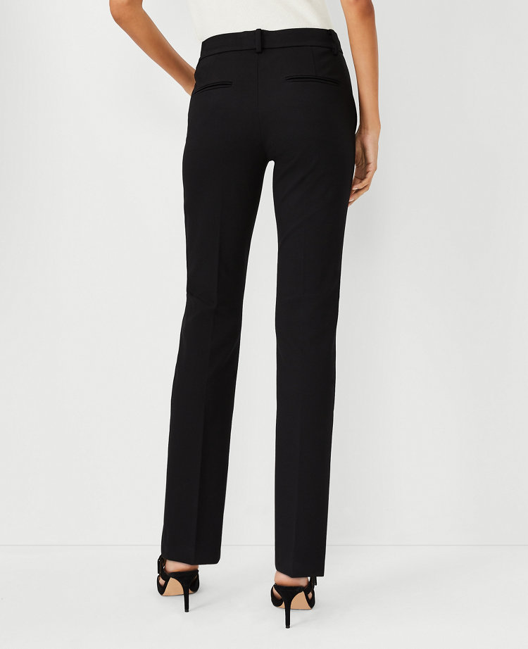 The Sophia Straight Pant in Knit - Curvy Fit