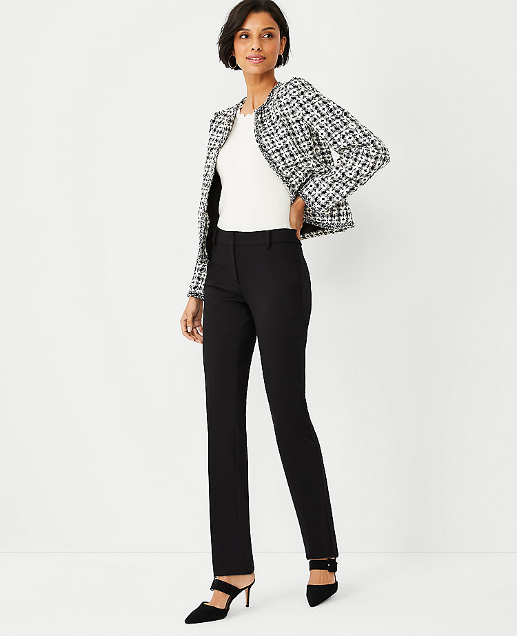 The Tall Sophia Straight Pant in Knit