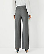 The High Waist Side Zip Straight Pant in Twill - Curvy Fit carousel Product Image 2