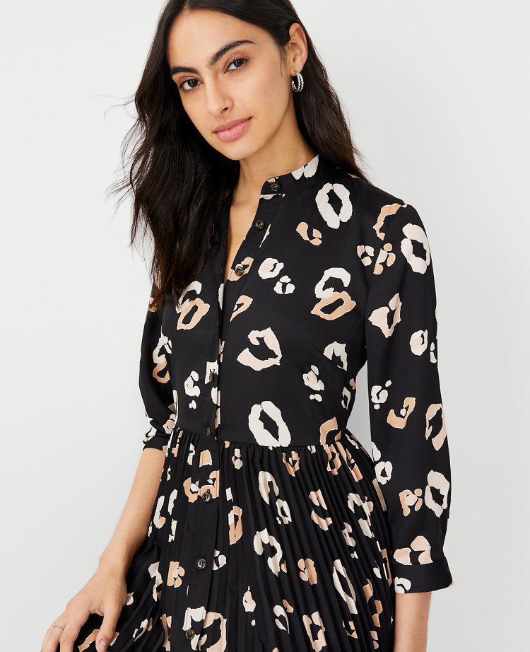 Ann taylor cheap leopard dress