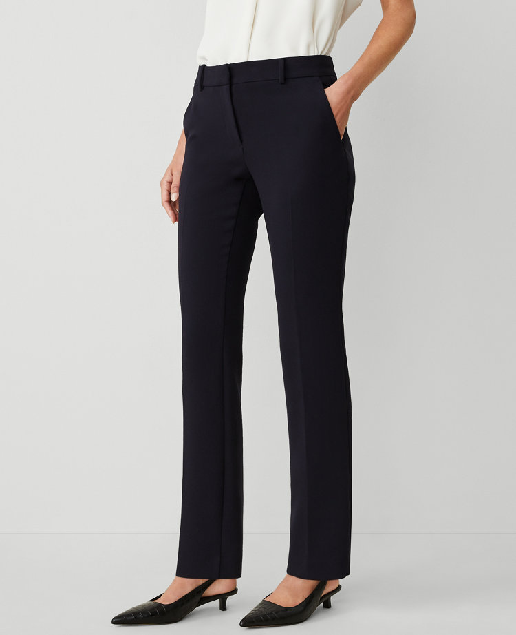 Ann Taylor The Tall Mid Rise Sophia Straight Pant Women's