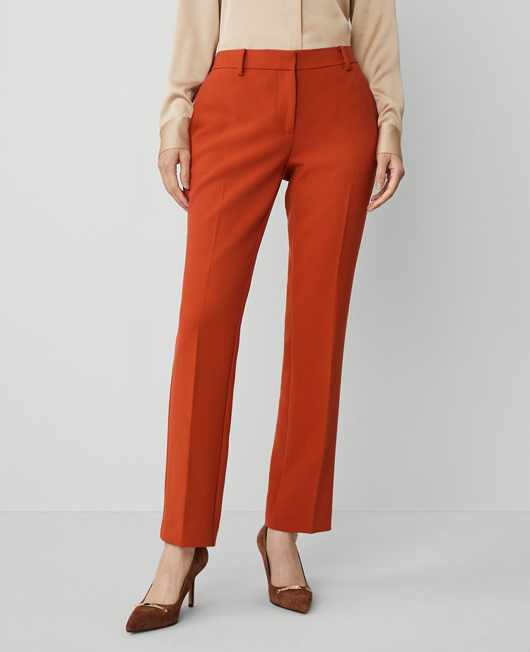 The Petite Sophia Straight Pant - Curvy Fit