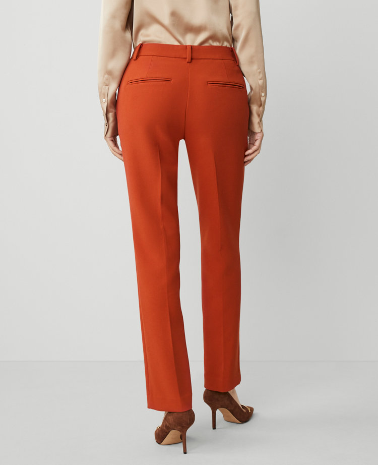 The Petite Sophia Straight Pant - Curvy Fit