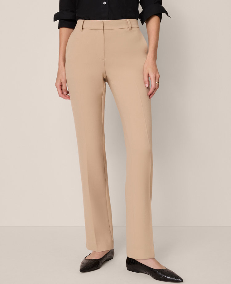 The Petite Sophia Straight Pant - Curvy Fit