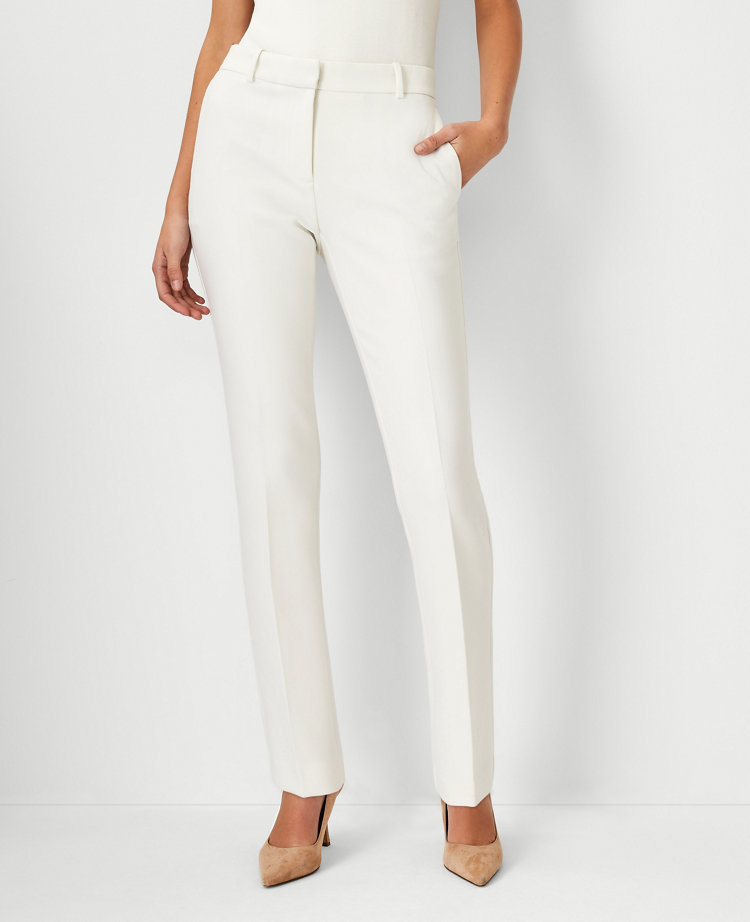 The Petite Sophia Straight Pant - Curvy Fit