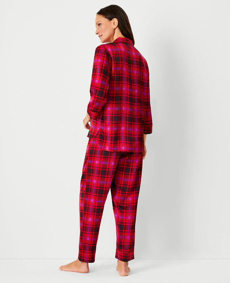 Plaid Pajama Set