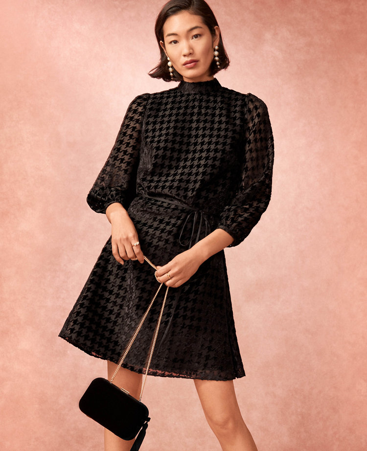 Ann taylor houndstooth clearance dress