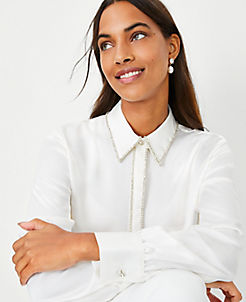 H&M Blouse Top pink business style Fashion Tops Blouse Tops 