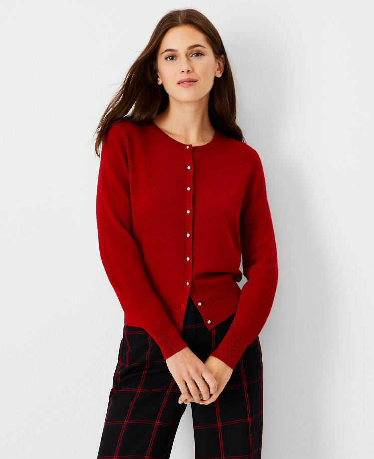 Ann taylor hotsell side button sweater