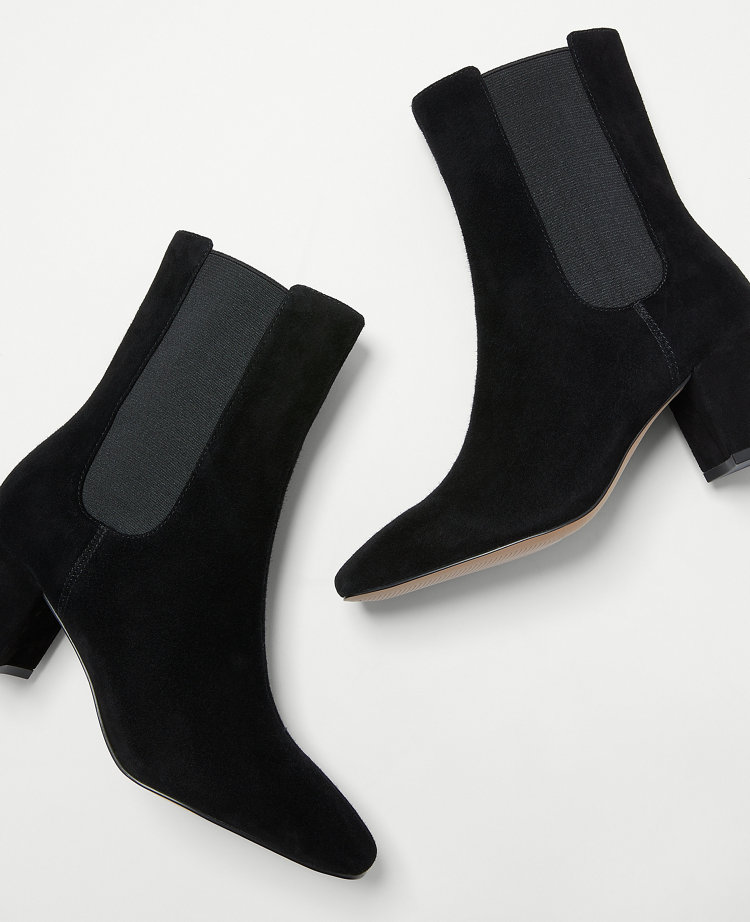 Chelsea block clearance heel ankle boots