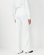 The Belted Boot Cut Pant in Twill carousel Product Image 2