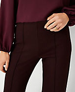 The High Waist Side Zip Straight Pant in Houndstooth carousel Product Image 4