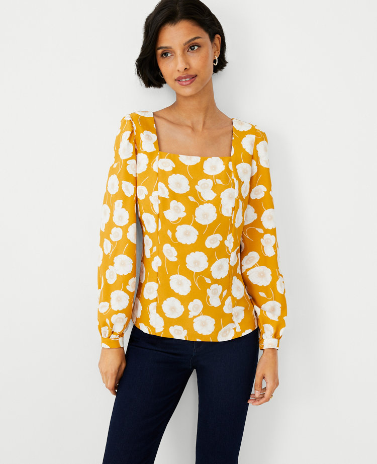 Ladies yellow blouses