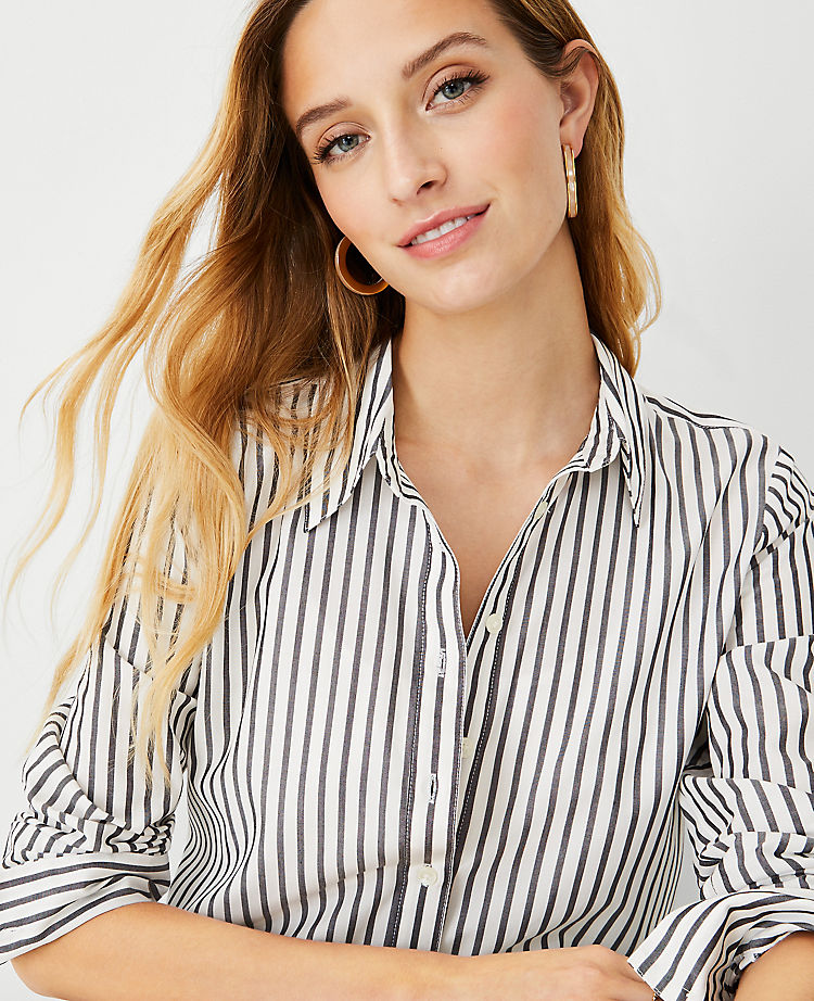 Striped Relaxed Perfect Shirt